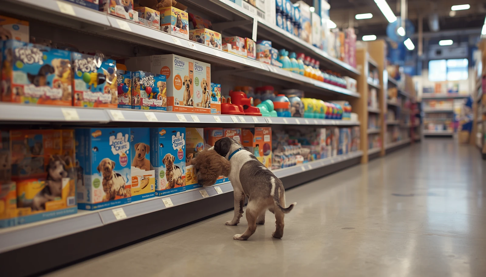 Finding Puzzle Toys For My Puppy At A Pet Store